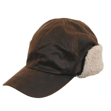 Weathered Cotton Cap with Earflap - DPC Outdoor Hat, Cap - SetarTrading Hats 