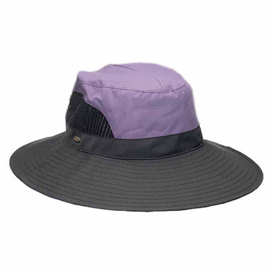 Women's Hiking Hat with Ponytail Hole - Scala Collection Trail Hat Scala Hats LC833-ASST LV Lavender M/L (57-59 cm) 