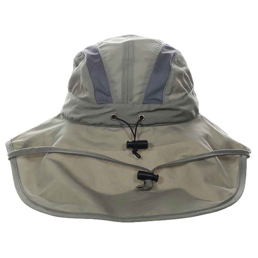 Women's Trail Hat with UV Blocking Neck Cape - Scala Collection Trail Hat Scala Hats    