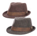 Wool Blend Fedora with Plaid Lining - Dorfman Pacific Hats, Fedora Hat - SetarTrading Hats 