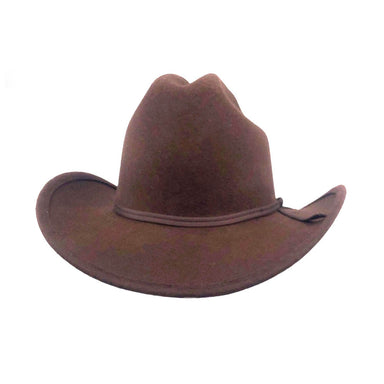 Wool Felt Cattleman Cowboy Hat for Small Heads - Karen Keith Hats Cowboy Hat Great hats by Karen Keith WF7K Brown Small (54 cm) 