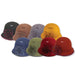 Wool Felt Cloche with Stitched Flower - JSA Cloche Jeanne Simmons js7431rd Red OS (22.5") 