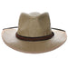 Woven Matte Toyo Safari Hat with Removable Chin Strap - DPC Global Safari Hat Dorfman Hat Co. MS530-TP4 Taupe X-Large 