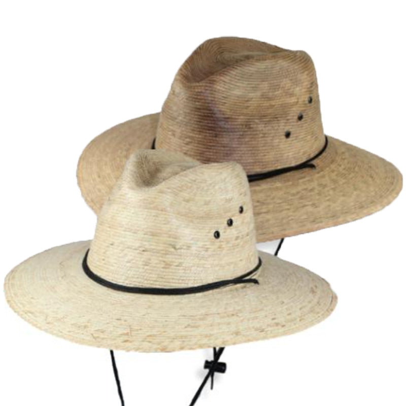 Woven Palm Leaf Gardening Hat with Chin Cord- Jeanne Simmons Hats Safari Hat Jeanne Simmons    