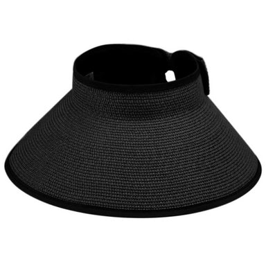 Wrap Around Roll Up Visor Hat with Bow -  Epoch Hats, Visor Cap - SetarTrading Hats 