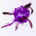 Red Hatter's Lily Flower Bouquet Jaw Clip Accessories Something Special LA ZH1253PP Purple  