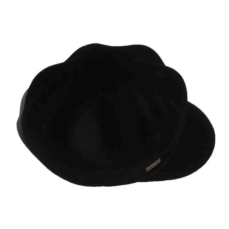 Wavy Wool Felt Newsboy Cap by Adora®, Cap - SetarTrading Hats 