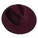 Poms and Beads Trimmed Floppy Safari Hat by Adora® Safari Hat Adora Hats    