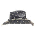 American Flag Cowboy Hat in Black and Grey - Milani Cowboy Hat Milani Hats    