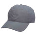 Deuce Unstructured Baseball Cap - DPC Outdoor Hats Cap Dorfman Hat Co. BC333gy Grey  