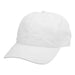 Deuce Unstructured Baseball Cap - DPC Outdoor Hats Cap Dorfman Hat Co. BC333wh White  