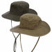 Cotton Floatable Brim Boonie with Chin Strap - DPC Outdoor Hats Bucket Hat Dorfman Hat Co. bh214ols Olive S/M (55 -57 cm) 