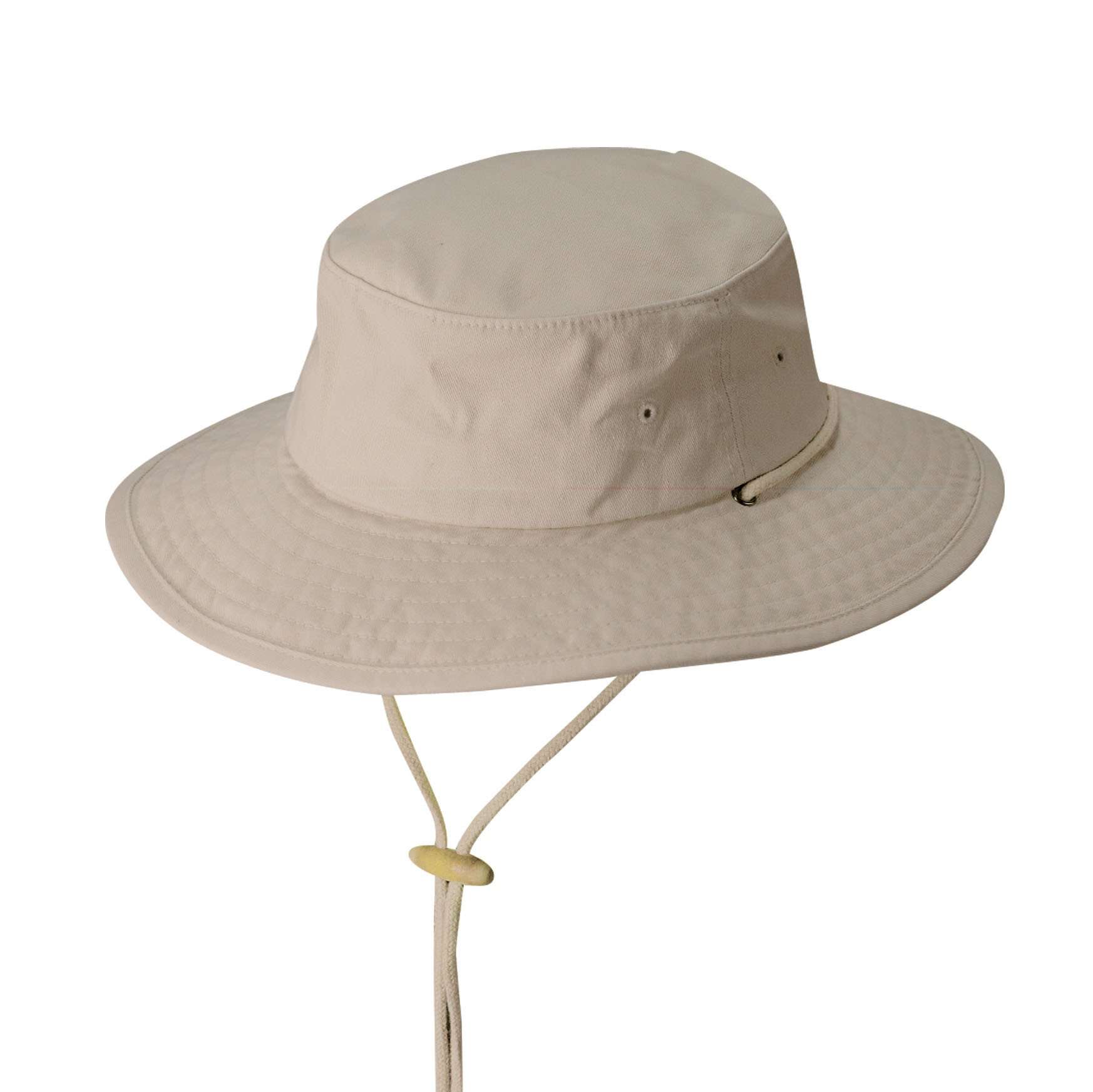 DPC Cotton Boonie - Khaki Bucket Hat Dorfman Hat Co. MSbh27KHM Khaki Medium (57 cm) 