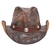 Branded Cyclone Distressed Leather Cowboy Hat up to 3XL - Double G Hat, Cowboy Hat - SetarTrading Hats 