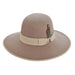 El Dorado Souwestern Wool Hat - Brooklyn Hats Bolero Hat Brooklyn Hat BKN1470 Mink Medium/Large (58 cm) 