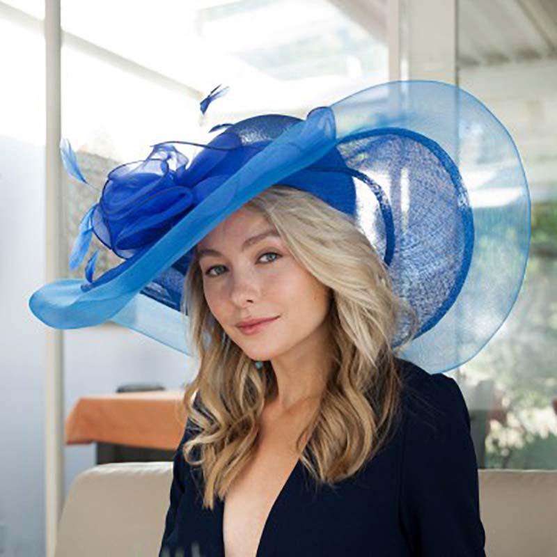 Sinamay and Crin Derby Hat - Something Special Collection 