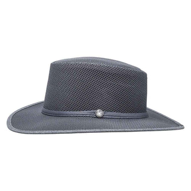 Head 'N Home Cabana Steel Grey SolAir Breathable Mesh Shade Hat up to XXL Safari Hat Head'N'Home Hats    