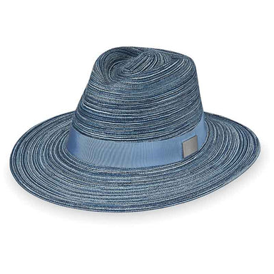 Carkella Sydney Fedora by Wallaroo Hat Company Safari Hat Wallaroo Hats SYDFM-DM Denim M/L (58 cm)