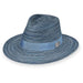 Sydney Golf Fedora - Carkella Golf Hat by  Wallaroo Hats Safari Hat Wallaroo Hats SYDFM-DM Denim M/L (58 cm) 
