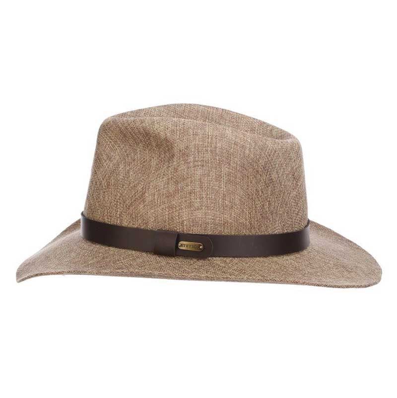 Reeded Fabric Outback Hat - Stetson® Hats Safari Hat Stetson Hats    