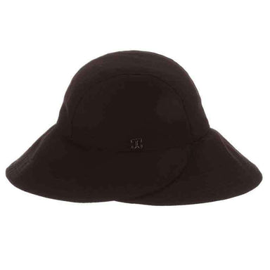 Chicopee Rough Cotton Split Brim Cloche Hat - Callanan Hats Cloche Callanan Hats    