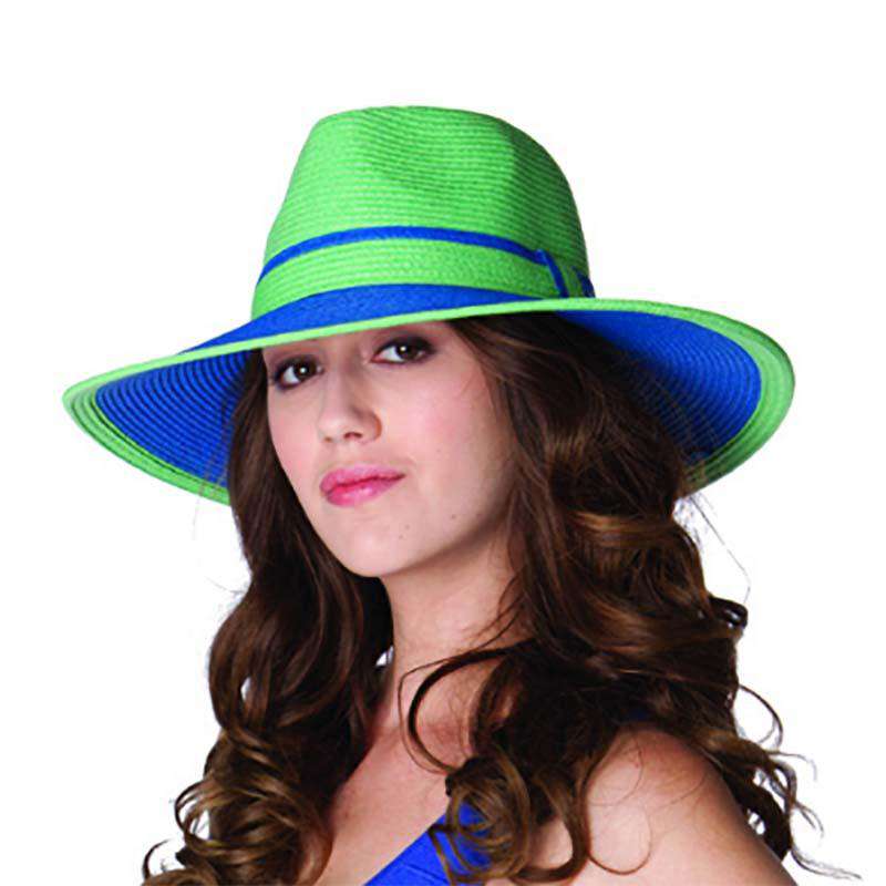 Two Tone Safari Style Straw Sun Hat Safari Hat Something Special Hat    
