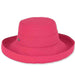 Classic Ladies Cotton Up Brim Hat - Sun 'N' Sand Hats Kettle Brim Hat Sun N Sand Hats hh1577H Fuchsia Medium (57 cm) 