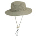 Cotton Boonie Hat with Turtle Tape Band - DPC Outdoor Hats Bucket Hat Dorfman Hat Co. bh159KOM Khaki/Olive Medium (57 cm) 