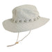 Cotton Boonie Hat with Turtle Tape Band - DPC Outdoor Hats Bucket Hat Dorfman Hat Co. bh159PTM Putty Medium (57 cm) 