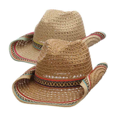 Crocheted Toyo Cowboy Hat - Cappelli Straworld, Cowboy Hat - SetarTrading Hats 