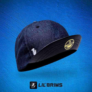 Raw Denim  LIL'BRIMS - Blue Cap Ultra Sport lbfa1820m Dark Denim Medium/Large 