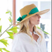 Gaucho Straw Summer Hat with Wide Ribbon Band - Cappelli Straworld Bolero Hat Cappelli Straworld    