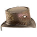 Draco Leather Top Hat - Steampunk Hatter USA Top Hat Head'N'Home Hats    