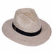 Explorer Unisex Palm Leaf Safari Hat - Tula Hats Safari Hat Tula Hats TU1-1780 Natural Palm S/M (57 - 59 cm) 