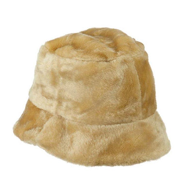 Faux Fur Bucket Hat, Cloche - SetarTrading Hats 