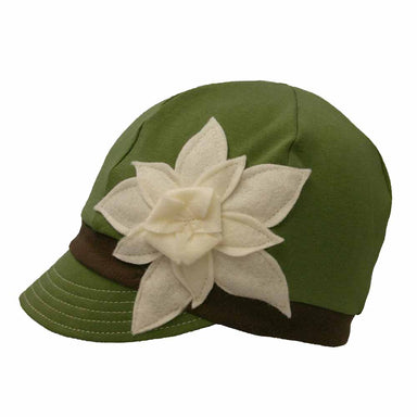 Franny Eco Weekender Soft Jersey Cap - Flipside Hats Cap Flipside Hats FS001-372 Fern Green  
