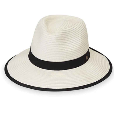 Gabi Ponytail Hole Fedora - Wallaroo Hats Safari Hat Wallaroo Hats GABI-IVO Ivory M/L (58 cm) 