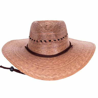 Vented Gardener Unisex Burnt Palm Leaf Safari Hat up to 2XL - Tula Hats Safari Hat Tula Hats TU1-9600 Burnt Palm S/M (56 - 57 cm) 