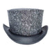 The Gent Leather Top Hat - Steampunk Hatter Top Hat Head'N'Home Hats    