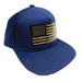 Gold USA Flag Patch Snapback Caps Cap Milani Hats    