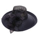 Sinamay Fedora Crown Fancy Hat Dress Hat Fashion Unique    