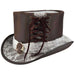 Steampunk Corset Leather Top Hat - Steampunk Hatter Top Hat Head'N'Home Hats    