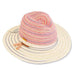 Savannah Colorful Island Safari Hat - Caribbean Joe® Safari Hat Caribbean Joe HCJ165A fc Fuchsia  