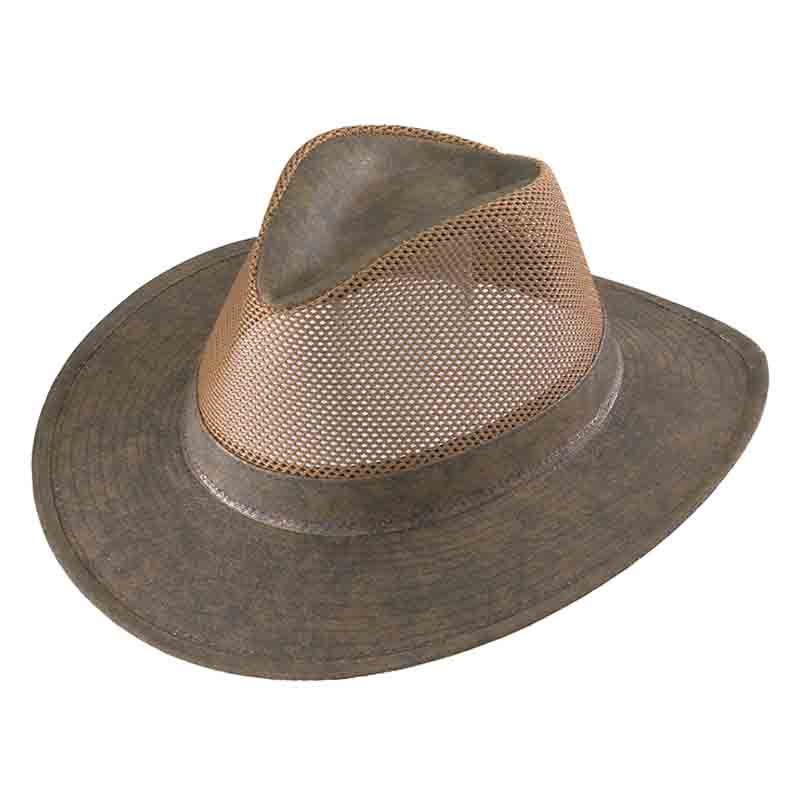 Henschel Hiker Hat in Distressed Olive Safari Hat Henschel Hats h5196dS Distressed Small (22") 