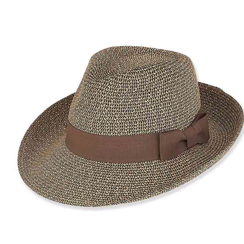 Wide Brim XL Fedora w/ Hat Band Accesory Blake Wide Brim Fedora | Women main image 3