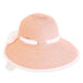 Callie Sun Savor with Chiffon Scarf - Sun 'N' Sand Hat Facesaver Hat Sun N Sand Hats HH1962B pk Pink Medium (57 cm) 