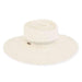 Emma Large Brim Bolero Sun Hat - Sun 'N' Sand Hats Bolero Hat Sun N Sand Hats hh2030C gy Grey Medium (57 cm) 