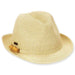 Dorset Tweed Summer Trilby Fedora Hat - Sun 'N' Sand Hats Fedora Hat Sun N Sand Hats HH573A nt Natural Tweed Medium (57 cm) 