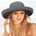 Large Size Women's Hats: Up Turned Brim Straw Hat - Sun 'N' Sand Hats Kettle Brim Hat Sun N Sand Hats    