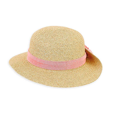 Petite Size Sun Hat with Pinned Up Brim - Sunny Dayz™ Facesaver Hat Sun N Sand Hats    